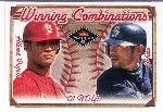 2001 Fleer Platinum Baseball- Winning Combinations- #3 Albert Pujols / Ichiro Suzuki- #110/250 Made