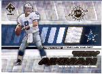 2001 Private Stock Football- Game Worn Gear- #40 Troy Aikman, Cowboys