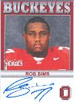 2006 TK Legacy Ohio State Buckeyes Autographed- #B97 Rob Sims