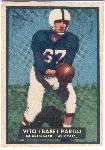 1951 Topps Magic Fb- #4 Babe Parilli, Kentucky