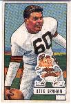 1951 Bowman Fb- #2 Otto Graham, Browns