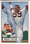 1951 Bow Fb- #37 Horace Gillom, Browns