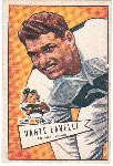 1952 Bow Large Fb- #128 Dante LaVelli, Browns