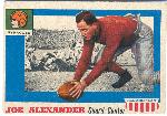 1955 Topps Fb- All American - #41 Alexander, Syracuse