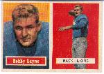 1957 Topps Fb- #32 Layne