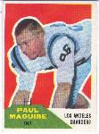 1960 Fleer Fb- #128 Paul Maguire RC