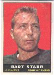 1961 Topps Fb- #39 Bart Starr, Packers