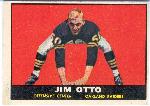 1961 Topps Fb- #182 Jim Otto RC