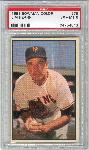 1953 Bowman Baseball Color- #76 Jim Hearn, Giants- PSA Ex-Mt 6 
