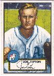 1952 Topps Bb- #134 Joe Tipton, A’s