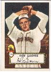 1952 Topps Bb- #212 Ned Garver, Browns