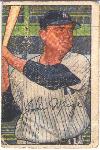 1952 Bowman Bb- #145 Johnny Mize, Yankees