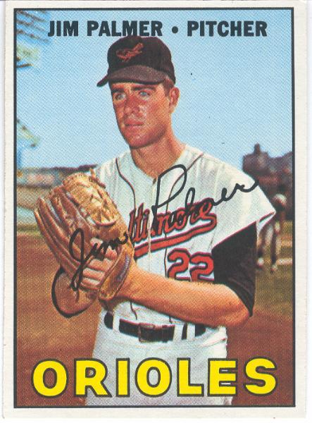 1967 T Bb- #475 Jim Palmer