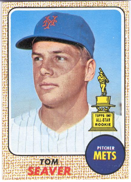 1968 T Bb- #45 Tom Seaver