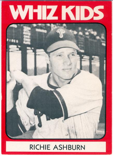 1980 TCMA 1950 Philadelphia Phillies "Whiz Kids" Complete Set of 31