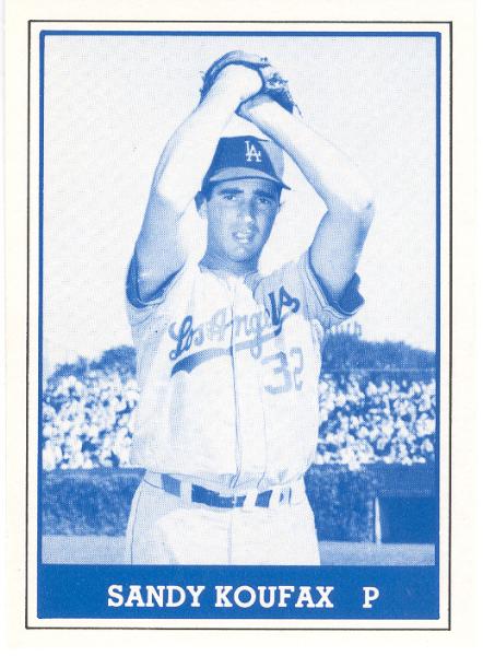 1980 TCMA 1959 L.A. Dodgers Complete Set of 40