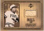2001 Upper Deck Hall of Famers Bb- Game Bat- #B-WS Willie Stargell, Pirates