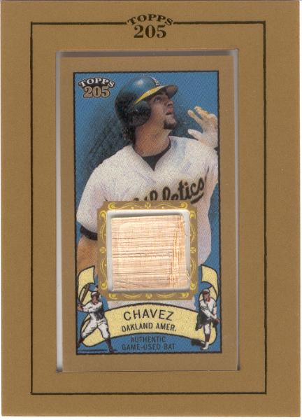 2003 Topps 205 Baseball- "Relics"- #TR-EC Eric Chavez, A`s