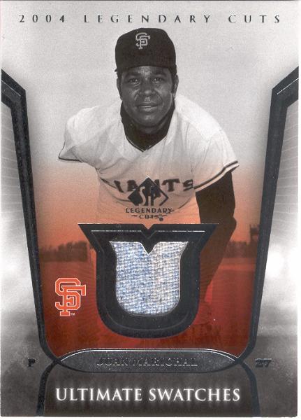 2004 SP Legendary Cuts Bb- "Ultimate Swatches"- #US-MA Juan Marichal, S.F. Giants