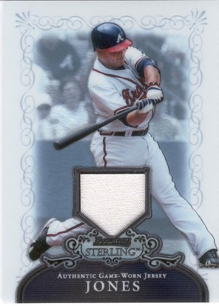 2006 Bowman Sterling Bb- #BS-AJ Andruw Jones, Braves