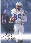 1999 Skybox Premium Ftbl.- Autographics- Jerome Pathon, Colts