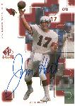 1999 SP Signature Edition Ftbl.- Autographs- #HT Jim Hart, Cardinals
