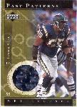 2001 Upper Deck Legends Ftbl.- Past Patterns- #PP-JS Junior Seau, Chargers