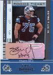 2005 Playoff Contenders Ftbl.- #169 Shaun Cody AU, Lions