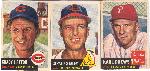 1953 Topps Bb- 3 Diff.