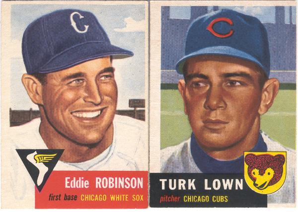 1953 Topps Bb- 2 Diff.