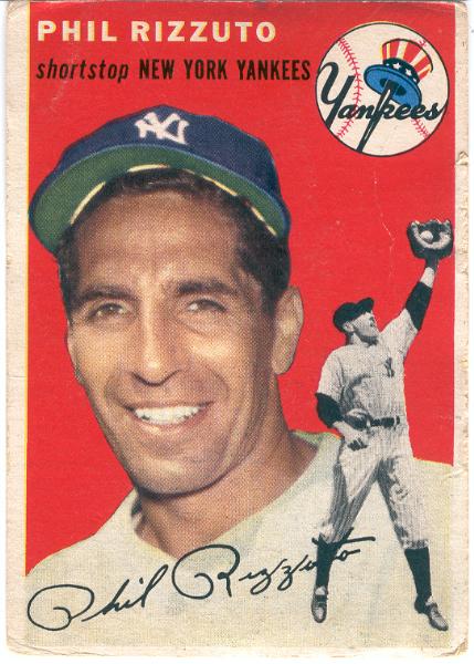1954 T Bb- #17 Phil Rizzuto