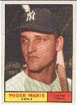 1961 T Bb- #2 Roger Maris