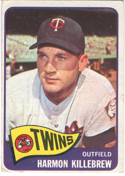 1965 T Bb- #400 Harmon Killebrew