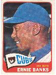 1965 T Bb- #510 Ernie Banks