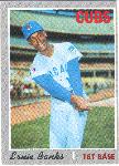 1970 Topps Bb- #630 Ernie Banks- Hi#- 