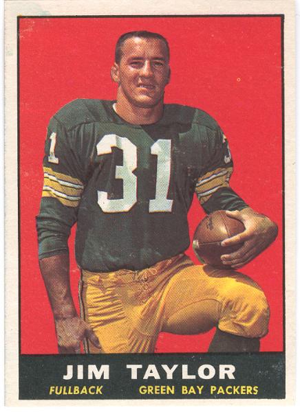 1961 T Fb- #41 Jim Taylor, Packers