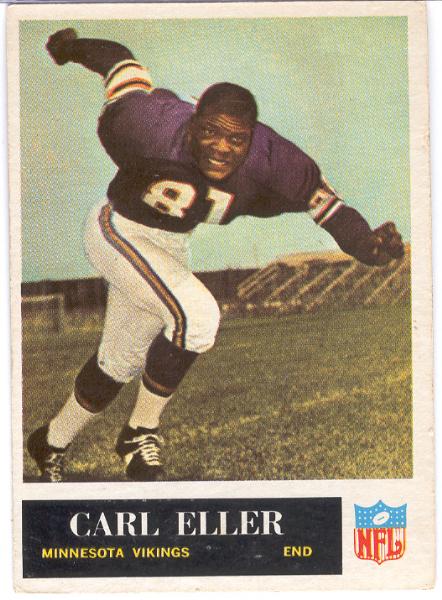 1965 Philly Fb- #105 Carl Eller RC