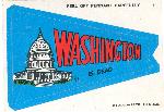 1967 Topps Comic Pennant- #7 Washington is Dead