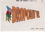 1967 Topps Comic Pennant- #18 Droput U