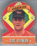 1991 Topps Stand-Ups Plastic Candy Dispensors- TOUGH Clear Version! #28 Cal Ripken Jr., Orioles