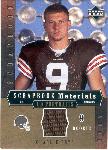 2005 UD Portraits Ftbl.- Scrapbook Materials- #SB-CF Charlie Frye, Browns