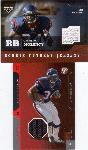 2005 Verand Morency(Texans) Jersey Cards- 2 Diff