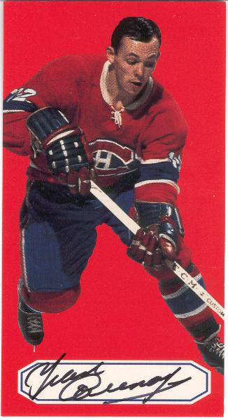 1994 Parkhurst Tall Boys Hockey- "Autographs"- #A-2 Yvan Cournoyer- Canadiens- #734/964