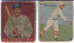 1933 Goudey Bb- 2 Cards