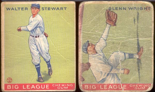 1933 Goudey Bb- 2 Cards