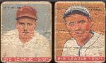 1933 Goudey Bb- 2 Cards