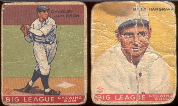 1933 Goudey Bb- 2 Cards