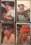 1953 Bowman Baseball Color- 4 Diff.