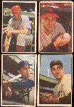 1953 Bowman Baseball Color- 4 Diff.