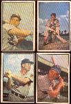 1953 Bowman Baseball Color- 4 Diff.